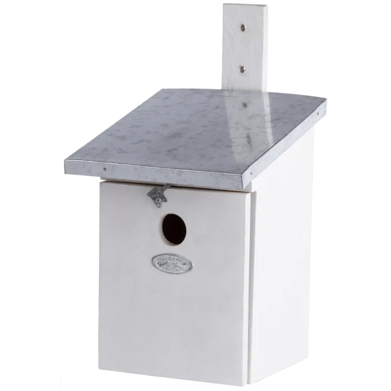 Garden Life - Redekasse til musvit i hvid H33 cm