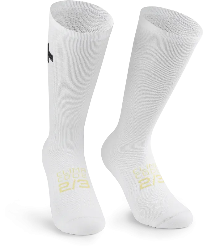 Assos Spring Fall Socks P1 - White Series