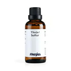 Thuja D6/Sulfur D6, 50 ml.