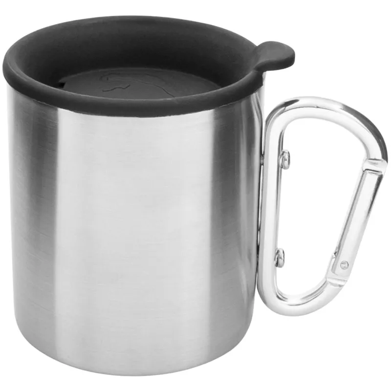 Tatonka Thermo Mug Carabiner 250ml, termokrus, sølv