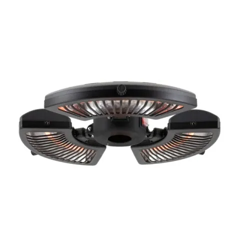 Hortus - Terrassevarmer parasol 800/1600/2400 W, HA, sort