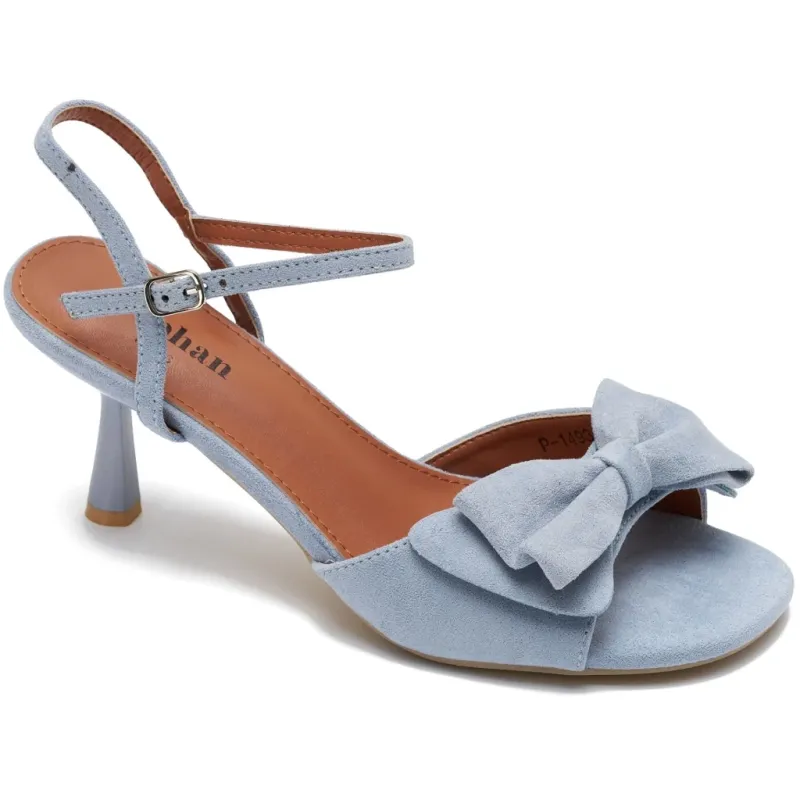Karmen dame stiletter P-1493 - Blue