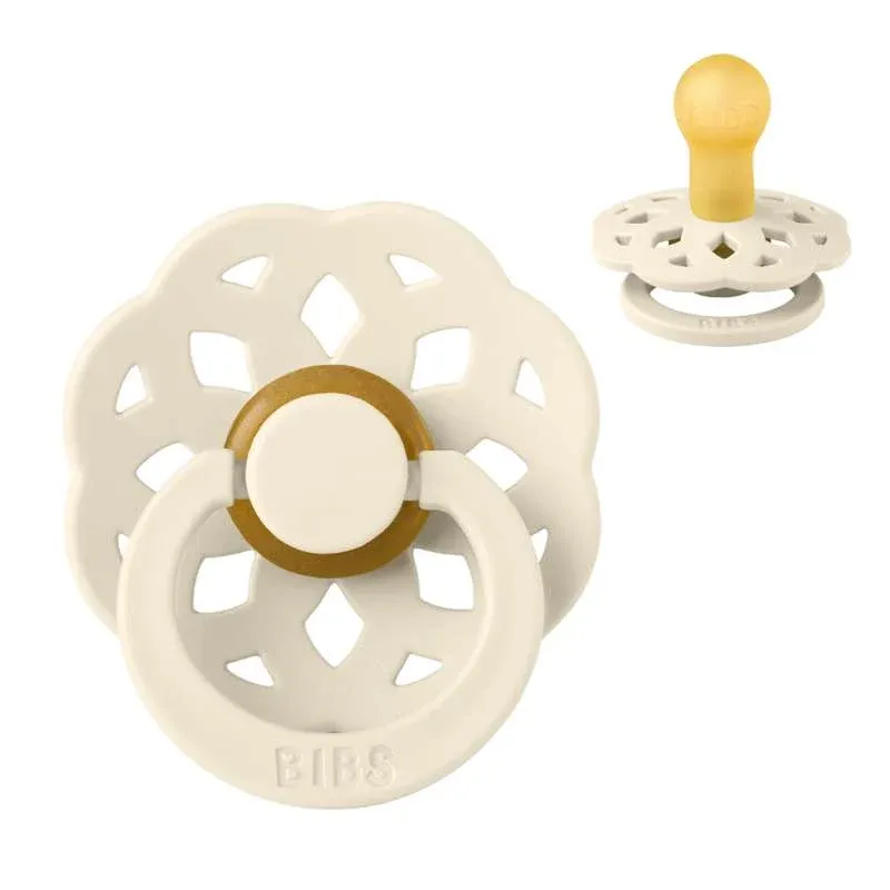 BIBS Rund Boheme Sut - Str. 1 - Naturgummi - Ivory