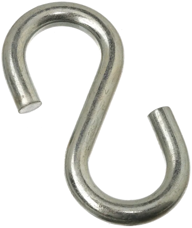 S-krog galvaniseret 8×80mm