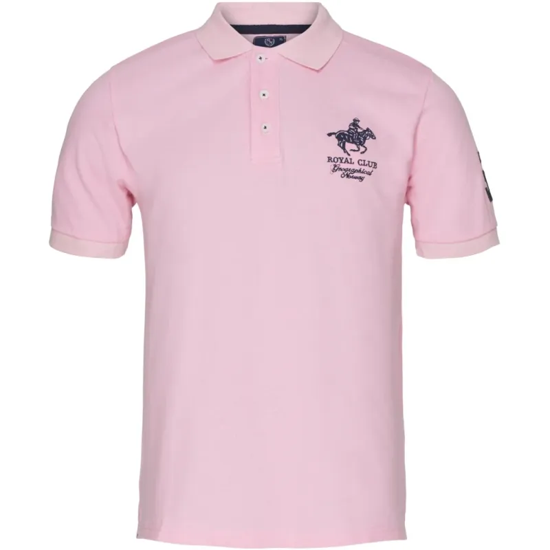 Geographical Norway herre polo kampai - Pink