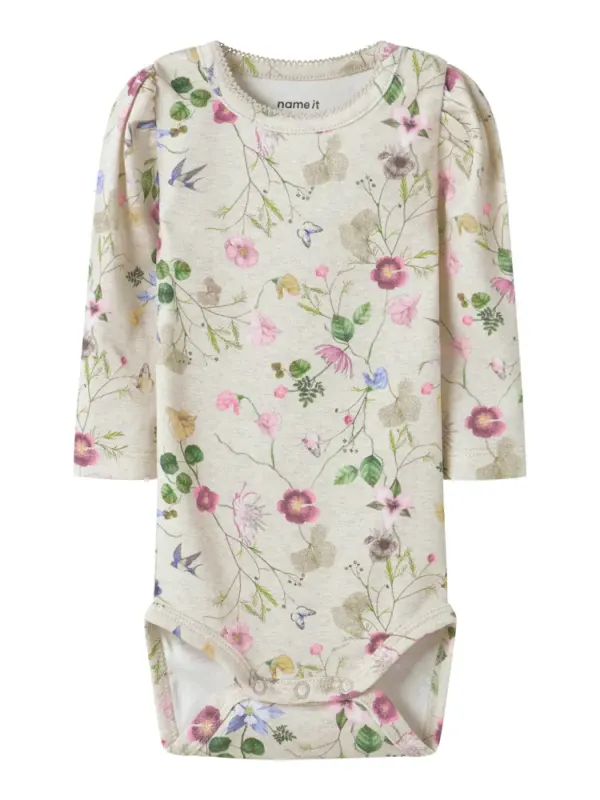 Falca Langærmet Body - Peyote Melange - 62