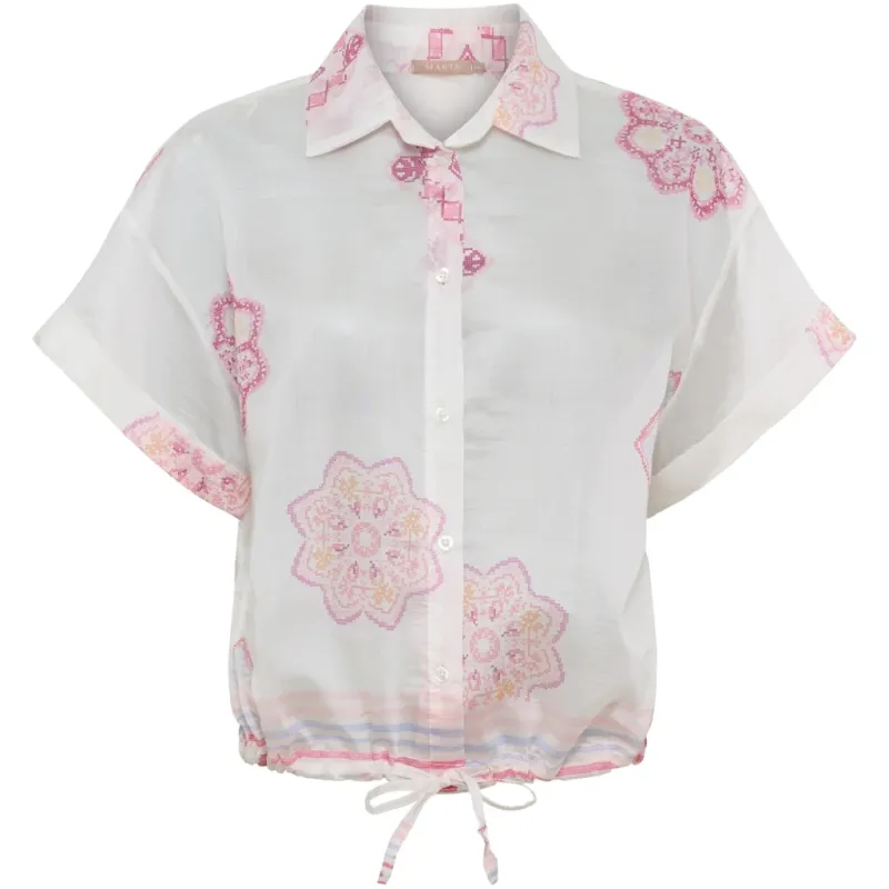 Marta du Chateau dame top MdcCyrilla 25154 - Rosa