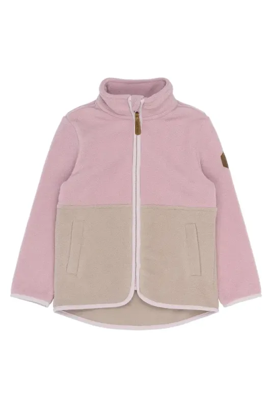 Fleece Jakke - Mauve Shadows - 122