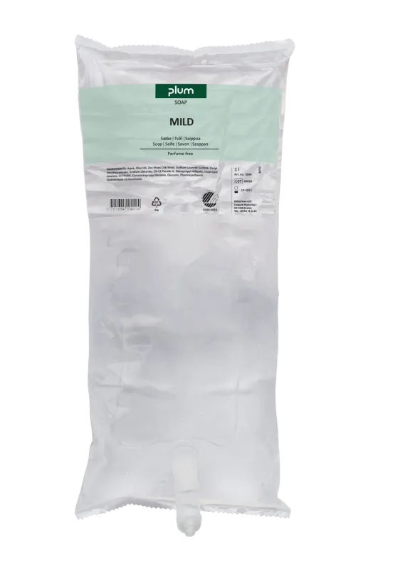 Sæbe Plum Mild, 1 l pose til CombiPlum