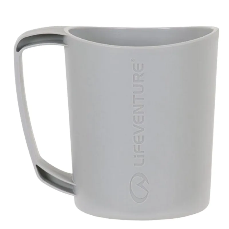 Lifeventure Ellipse Big Mug, lysegrå