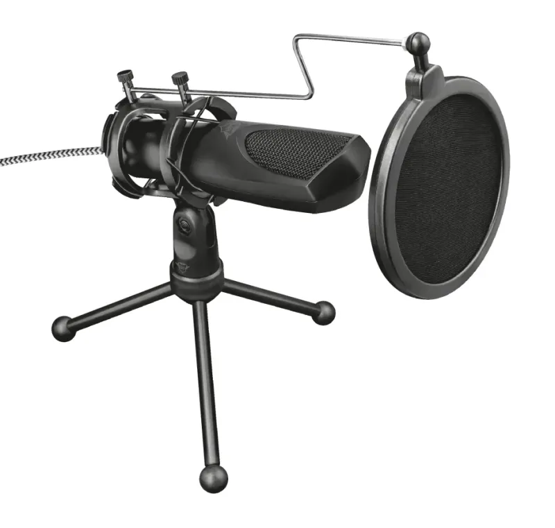 Trust Gaming GXT 232 Mikrofon. Mantis. Omni-directional. Sort.