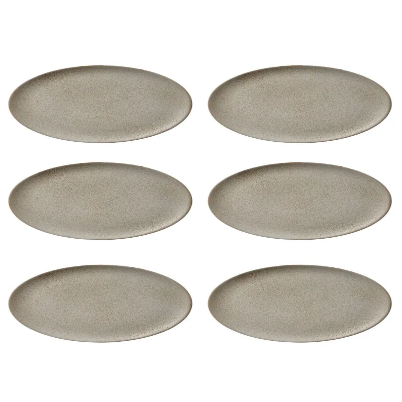 Aida RAW frokosttallerken 23 cm, beige, 6 stk.