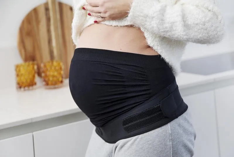 Bbhugme støttebælte sort, str. M/L - Bbhugme - Support belt - Buump