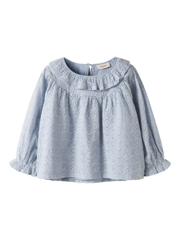 Tessie Bluse - Zen blue - 110