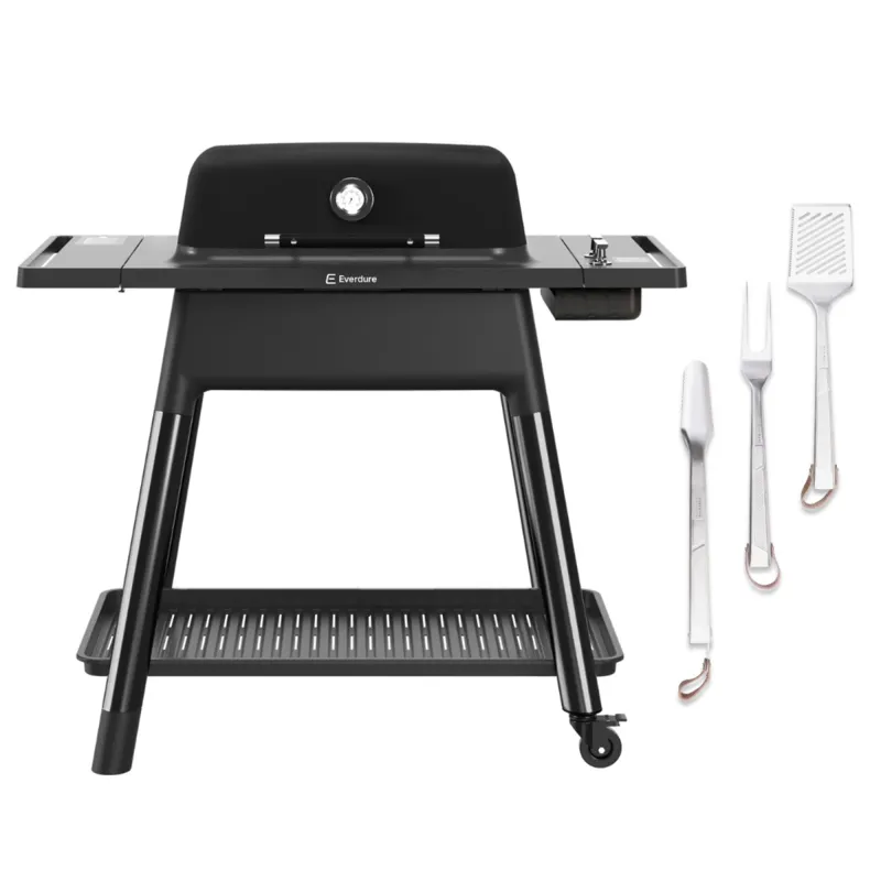 Everdure FORCE™ Gen III gasgrill med redskabssæt, sort