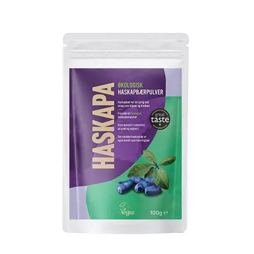Haskapbærpulver Økologisk - 100 gram