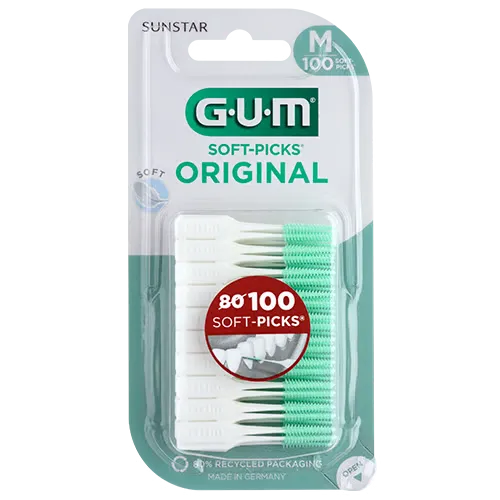 GUM Soft-Picks Medium (100 stk)