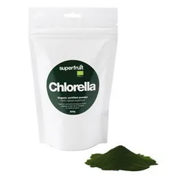 Chlorella pulver Ø Superfruit 200g.