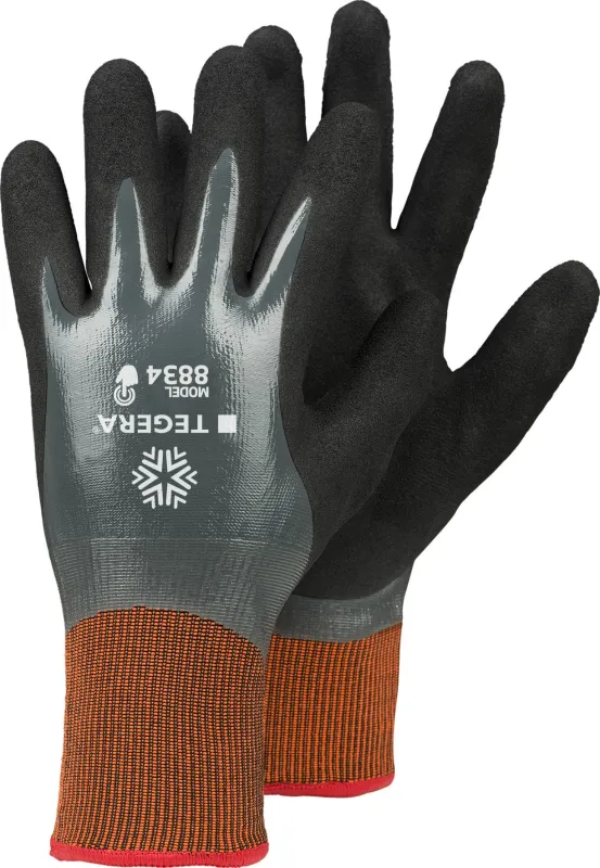 Syntetisk strik vinterhandske 8834 Str. 6