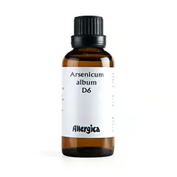 Arsenicum Alb D6, 50 ml.