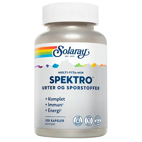 Solaray Spektro Multivitamin (100 kapsler)