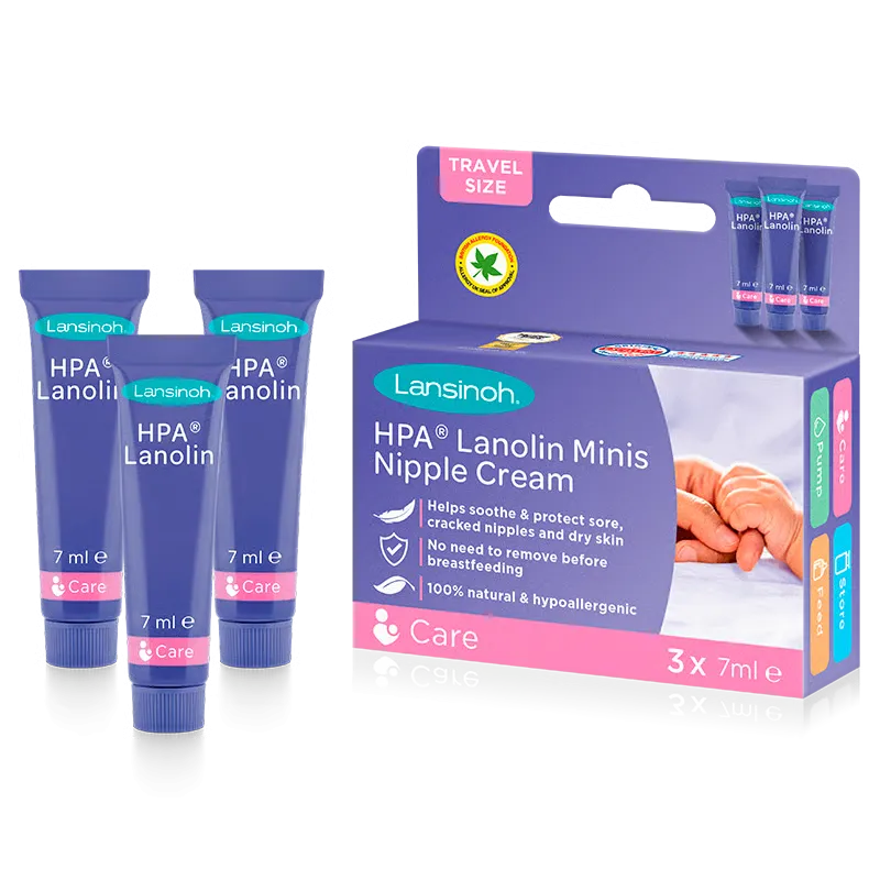 Lansinoh HPA Lanolin Brystvortecreme - 7 ml (3 stk)
