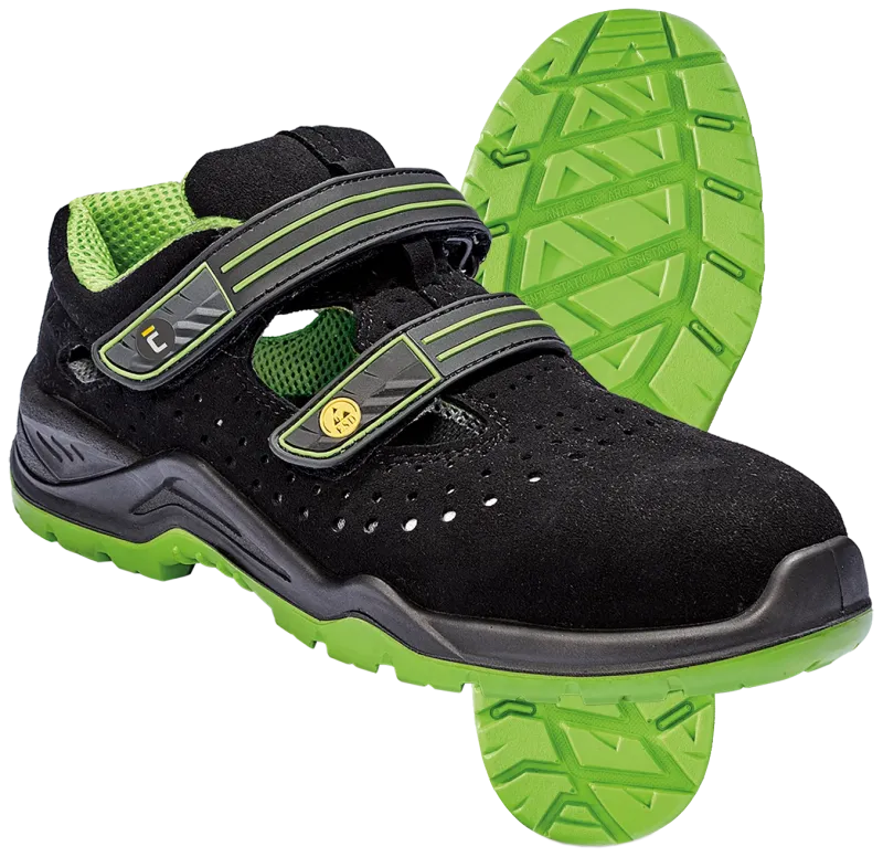 Cerva Halwill sikk.sandal m/burreluk S1P ESD st 36
