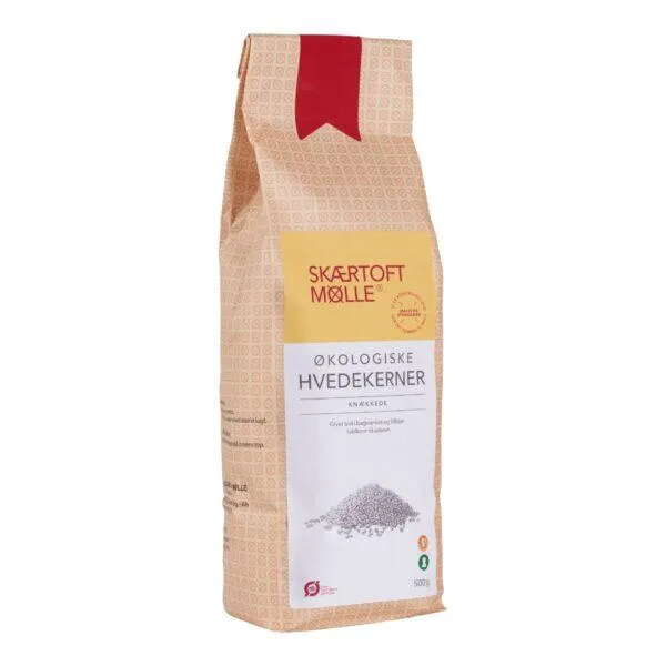 Skærtoft Mølle Hvedekerner knækket Økologiske - 500 gram