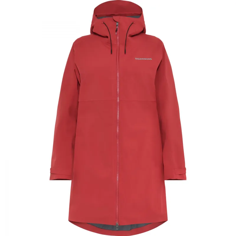 Didriksons Bea, regnfrakke, dame, spring red