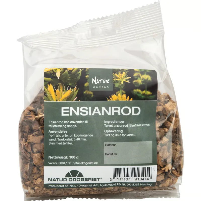 Natur Drogeriet Ensianrod Skåret (100 gr)