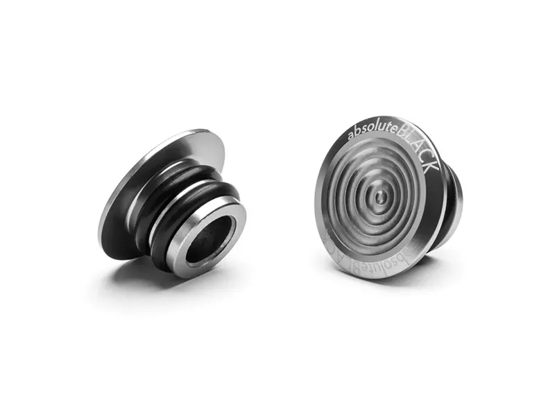 AbsoluteBlack Styrpropper / End caps i aluminium