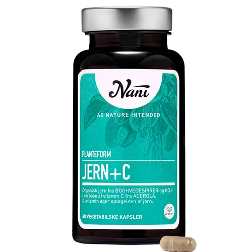 Nani Planteform Jern+C (60 kaps)