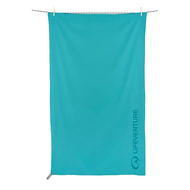 Lifeventure Trek Towel i Genanvendt SoftFibre, teal