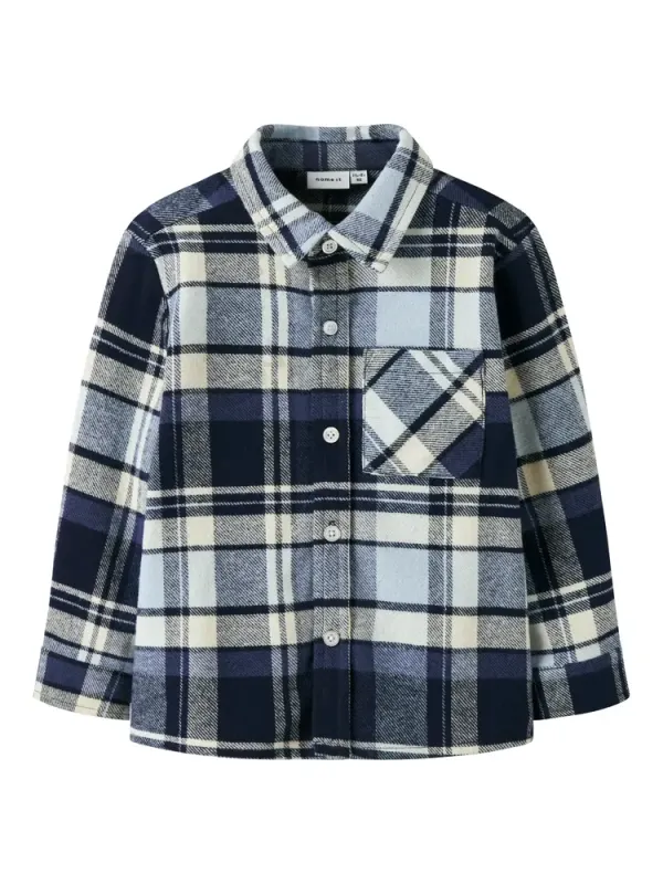 Detul Overshirt - Blue Fog - 104