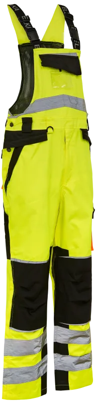 Hi-vis overalls 089904R gul/sort Str. L