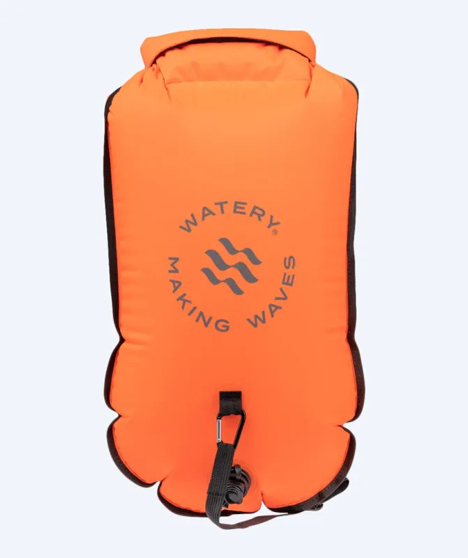 Watery havtaske - Swim&Run 35L - Orange - Svømmebøje
