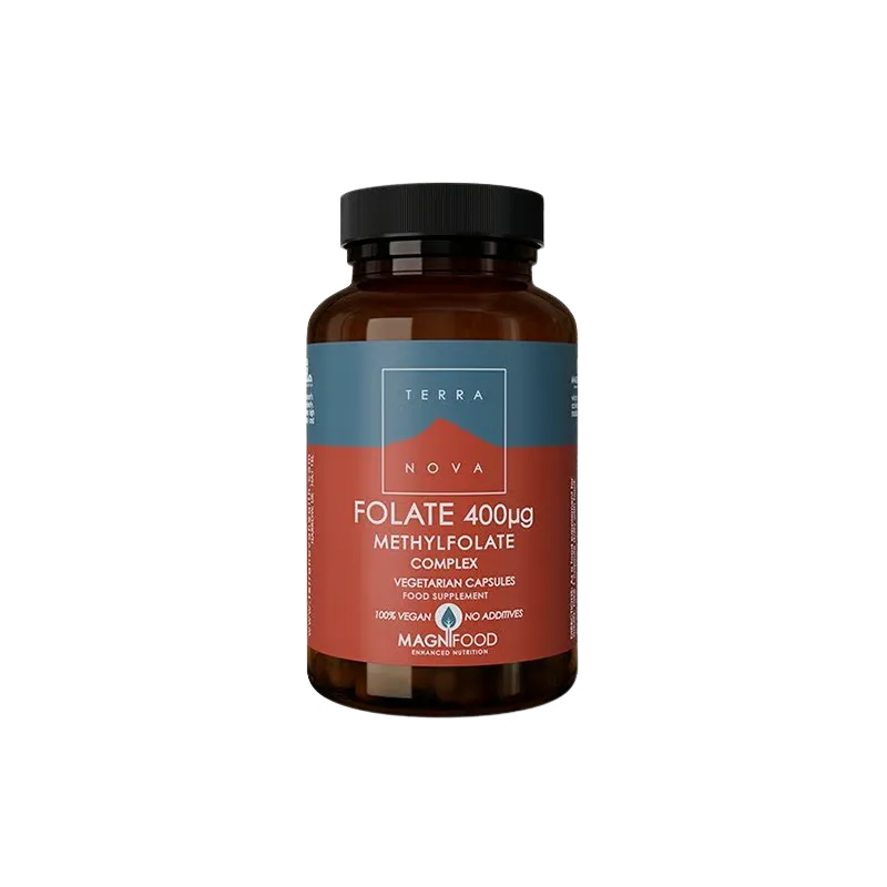 Terranova Folate Methylfolate 400ug (50 kaps)