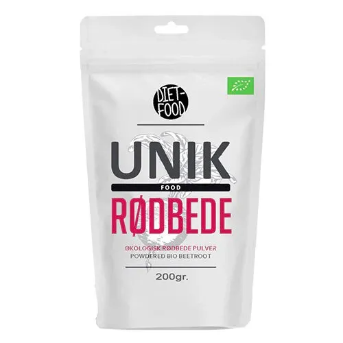 Rødbede pulver Øko. - 200 gram