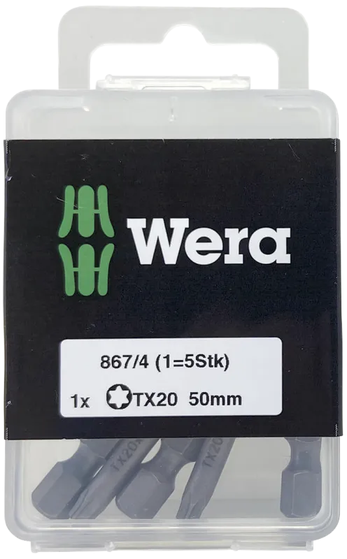 Bits 867/4 Z TX 20×50 mm, 5stk