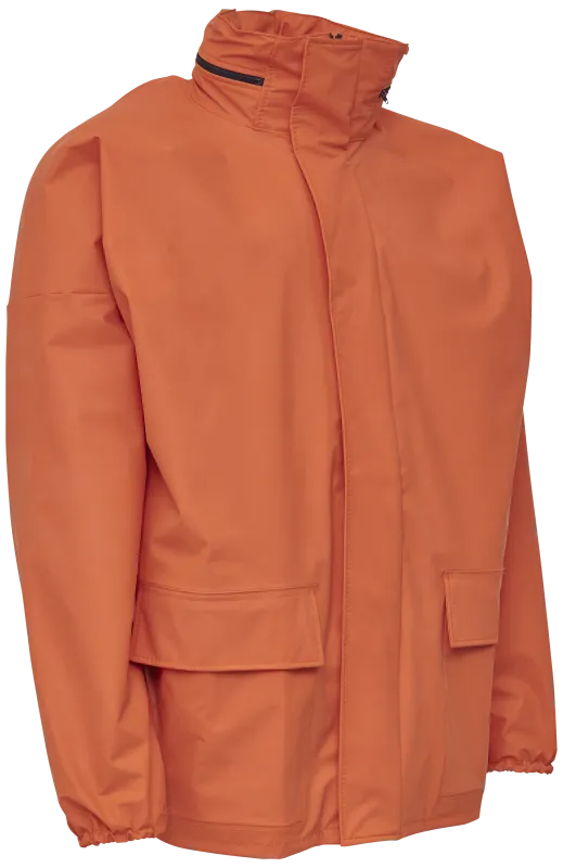 Regnjakke PU 076300 orange Str. 4XL