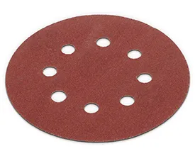 Velcro sandpapir Ø 125 mm - korn 240