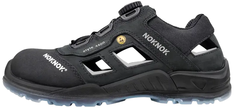 NokNok 4400 sikk.sandal m/hurtigluk S1P SRC ESD 40
