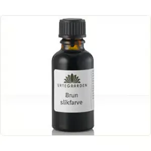 Urtegaarden Brun Slikfarve (10 ml)