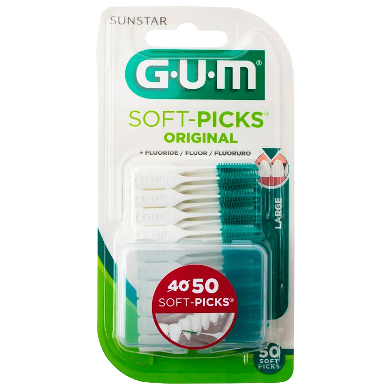 GUM Soft-Picks Large (50 stk)