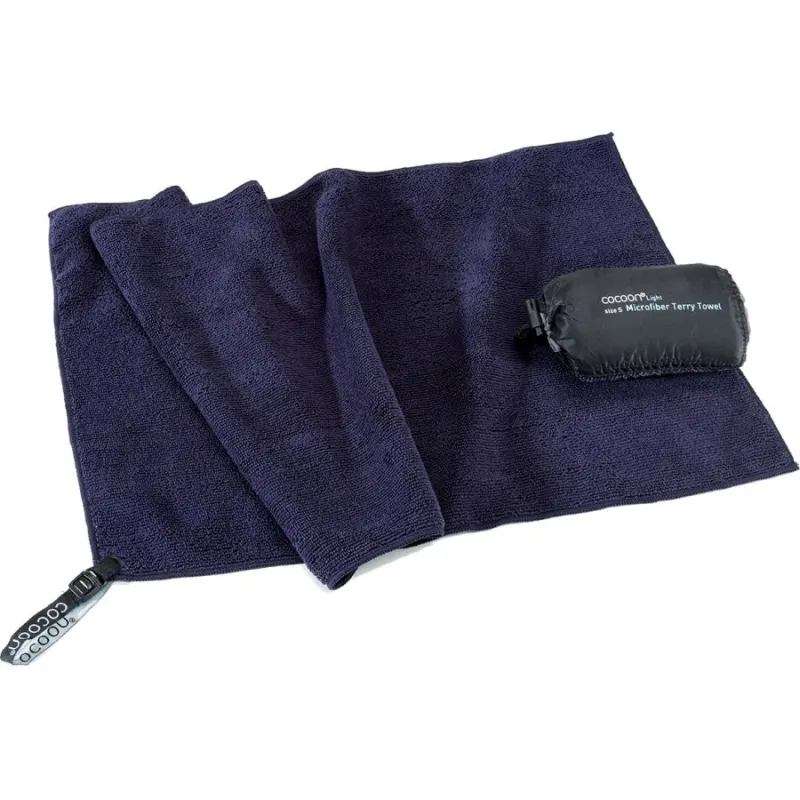 Cocoon Terry Towel Light,150x80cm, Microfiber Håndklæde, dolphin blue