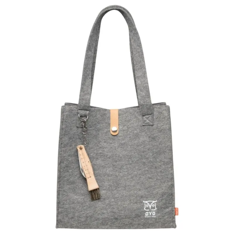 Oyo Hiking Felt Bag, svampe taske, grå