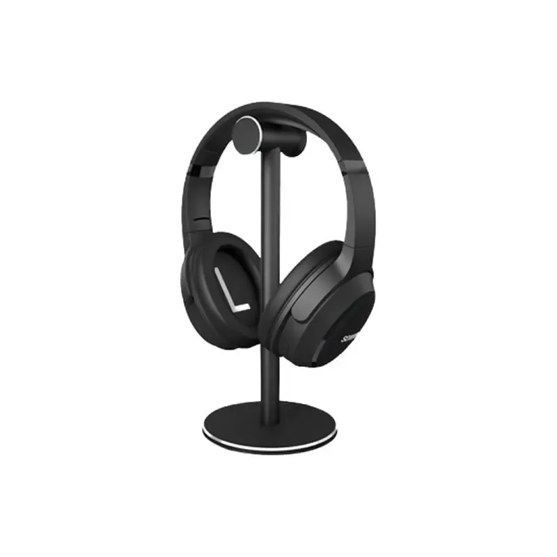 Z3 Headset Stander i aluminium. Elegant holder til dine høretelefoner. Sort.