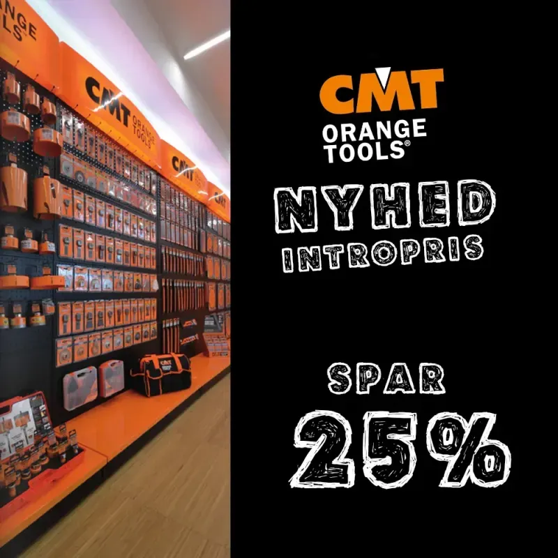 CMT Grovfræser HM 18x55/110 Z3 Hp  - 195.180.11