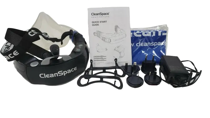 CleanSpace Work respiratorsæt m/halvmaske medium