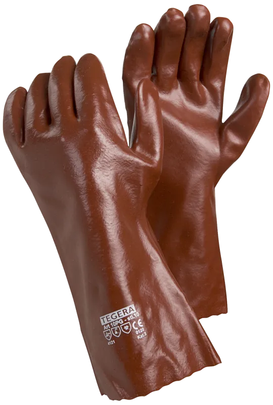 Tegera kemihandske 0,7mm blød PVC 10PG-8
